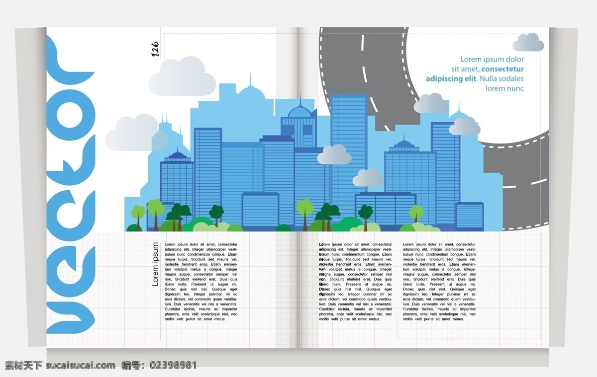 城市 杂志 封面设计 元素 矢量图 矢量盖 盖 设计元素 白色
