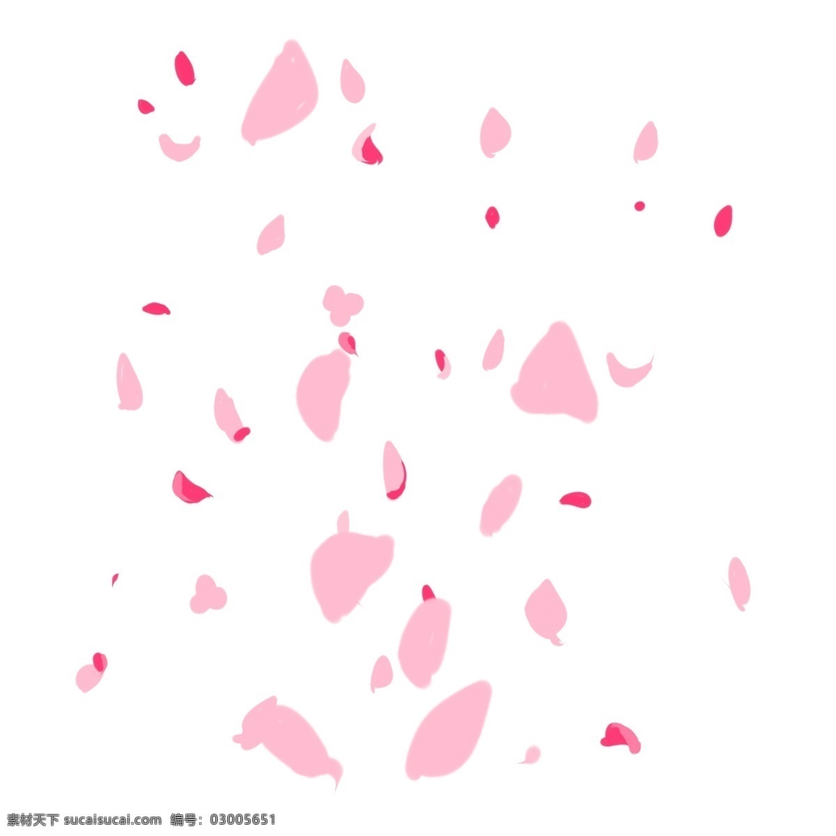 婚礼 花瓣 手绘 插画 婚礼花瓣 粉色的花瓣 漂亮的花瓣 精美花瓣 花瓣装饰 情人节花瓣 浪漫花瓣