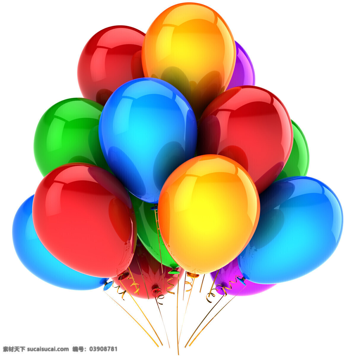 彩虹 气球 彩色 五彩 3d 节日 彩色气球 气球图片 高清气球图片 高清图片 节日庆典 生活百科