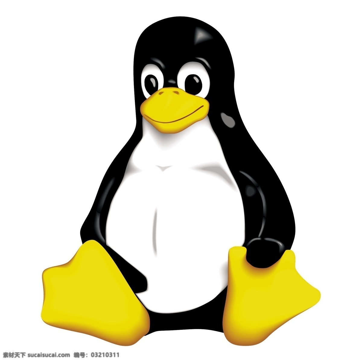 linux 企鹅 矢量图 其他矢量图