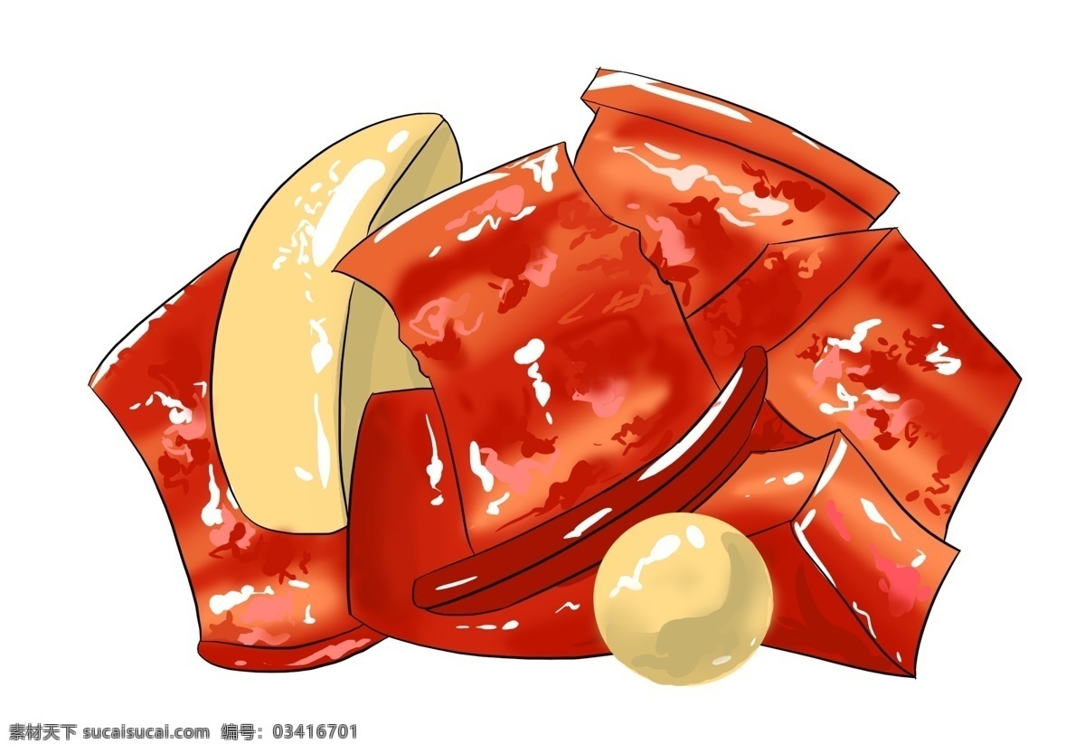 红色 肉食 红烧肉 插图 美味的红烧肉 红色红烧肉 大块红烧肉 肉食红烧肉 解馋的红烧肉 红烧肉插图 卡通设计