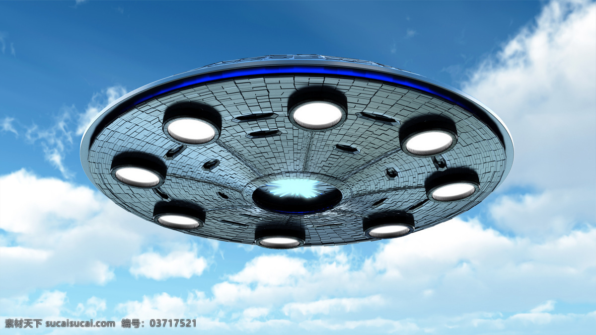 飞碟图片素材 飞碟 外星人 ufo 宇宙太空 现代科技 环境家居