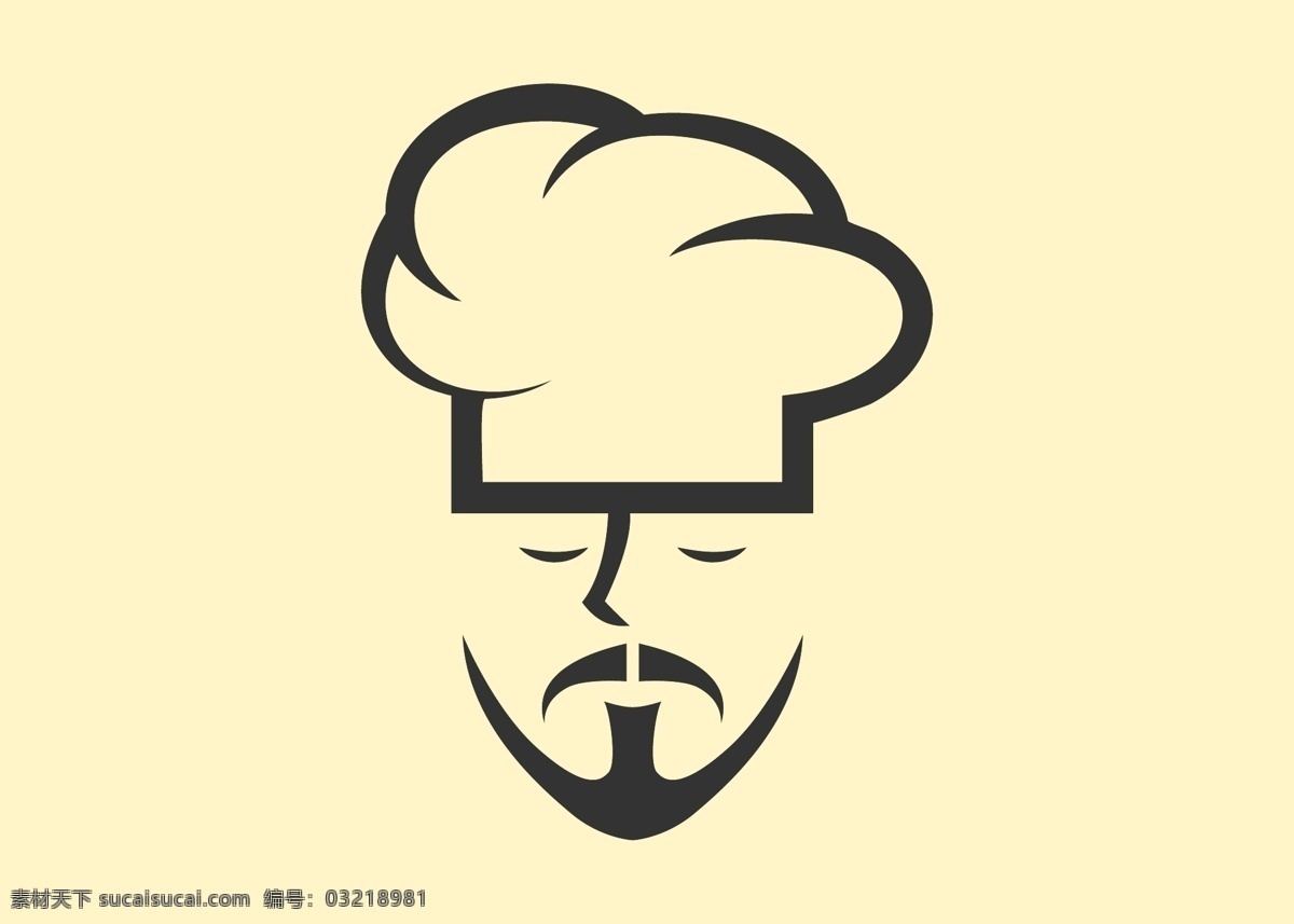厨师头像 厨师图标 厨师长形象 厨师长正面 外国厨师 戴帽子厨师 人物卡通 人物图库 职业人物