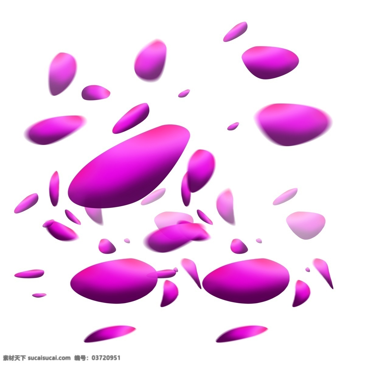 飘落 散落 紫色 花瓣 紫色花 飘落的花 散落的花 花素材 花