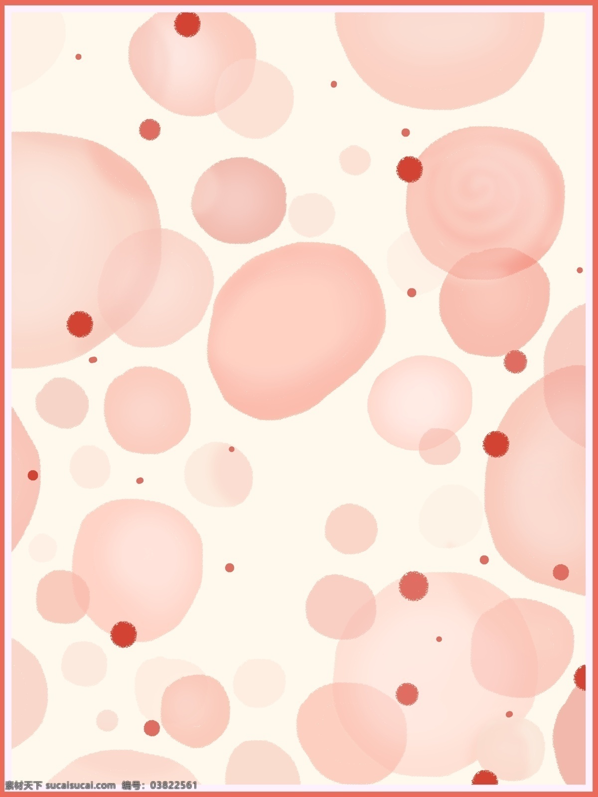 创意 粉色 气泡 背景 红点 色彩 背景素材 广告背景 彩色背景