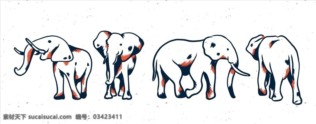 矢量大象集合 矢量大象 卡通大象 大象集合 手绘大象 大象插画 线条大象 可爱大象 速写大象 大象宠物 系列大象 大象玩耍 大象动作 动物 生物世界 野生动物
