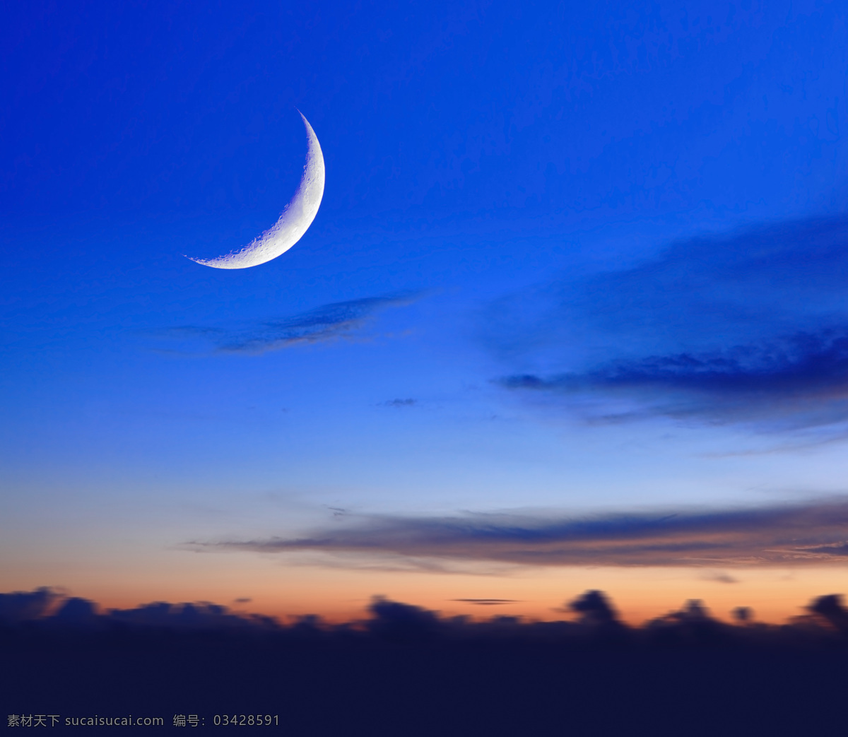月夜背景素材 天空 乡村 星空 月亮 星星 月夜 夜景 夜晚 底纹背景 创意图片 自然风景 自然景观 蓝色
