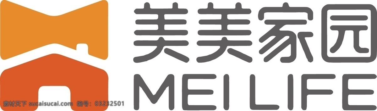 美美家园 美美 家园 美的 美美家园标志 标志logo logo设计