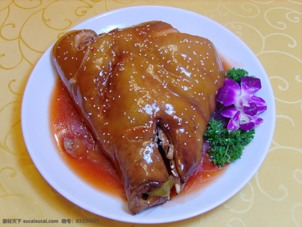 极品 东北 扒猪脸 传统美食 餐饮美食