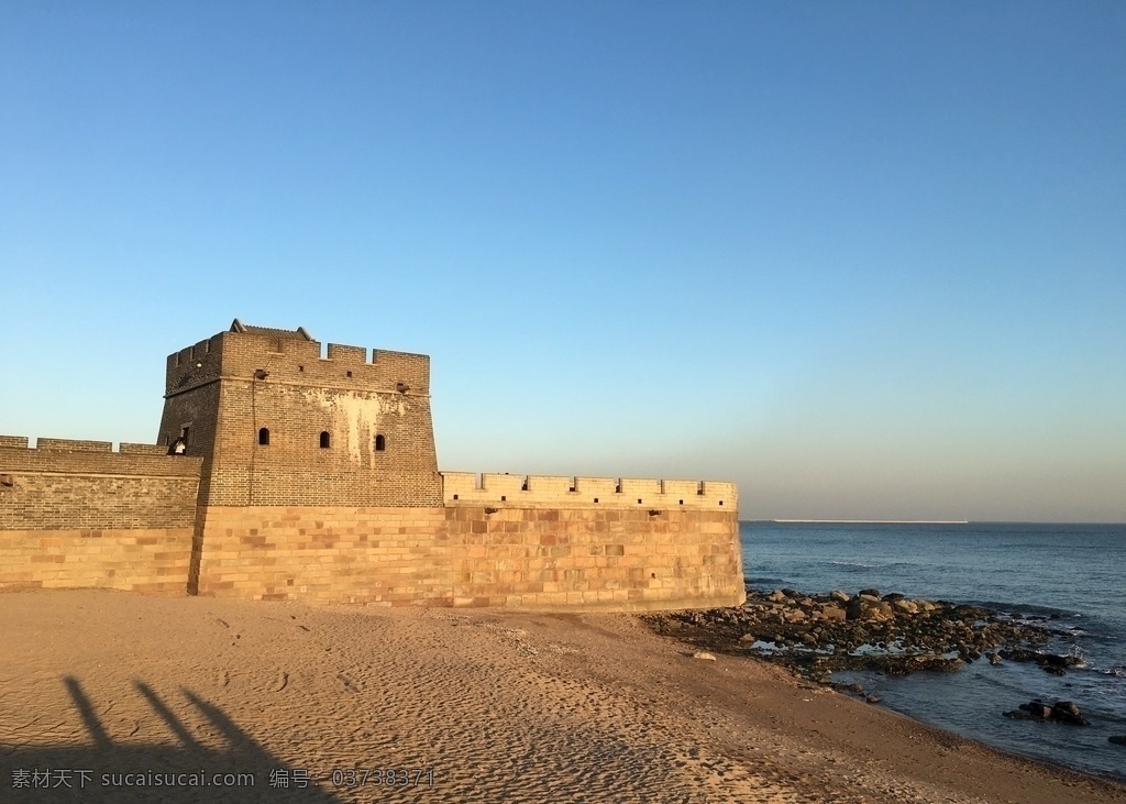 山海关 景区 老龙头 全景 山海关景区 人文景点 高清照片 长春旅游 5a景点 旅游摄影 国内旅游