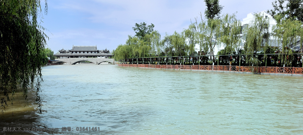 郫县水乡 郫县公园 郫县三道堰 水润鹃城 郫县风景 风景素材 自然景观 自然风景