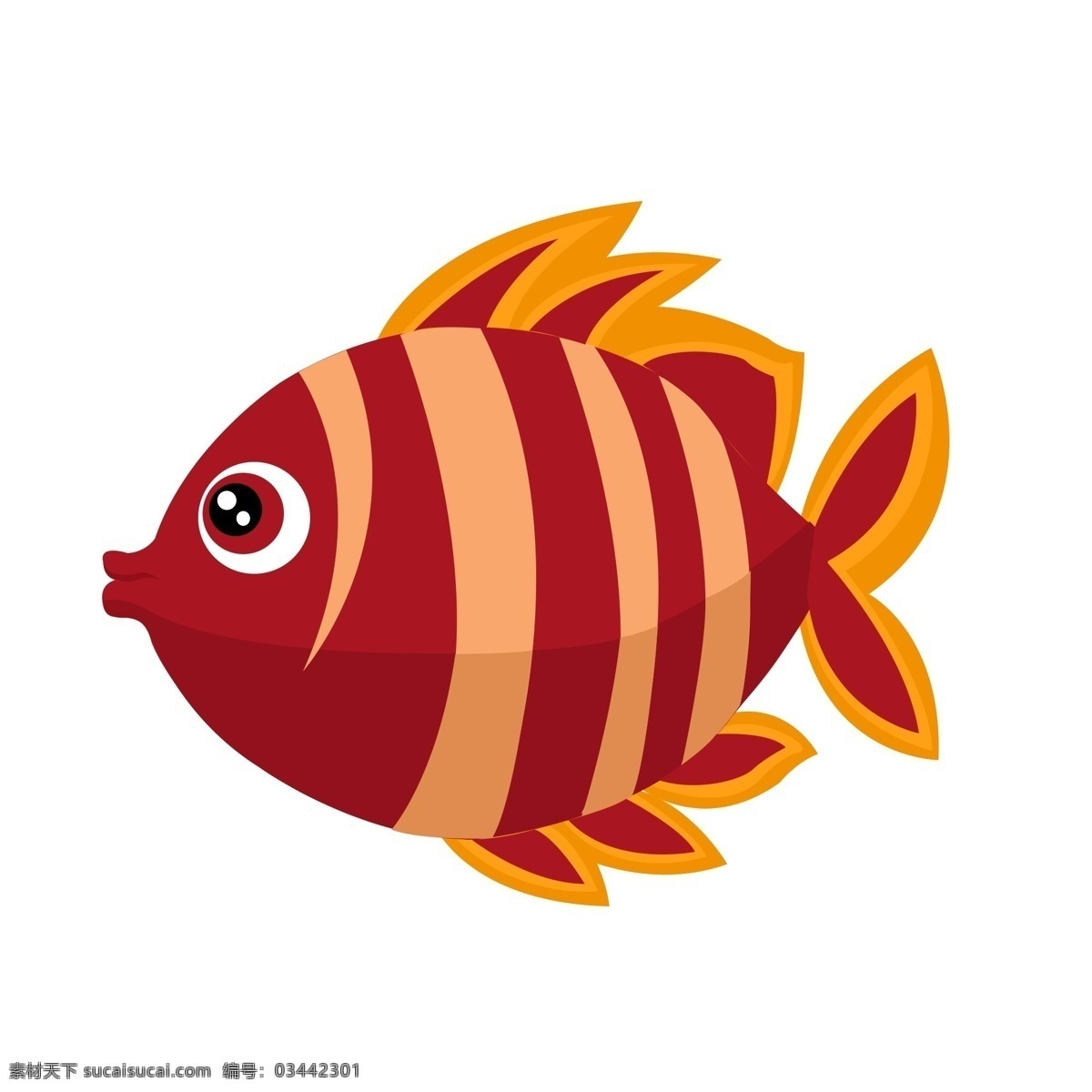 红色小鱼动物 动物 小鱼 红色