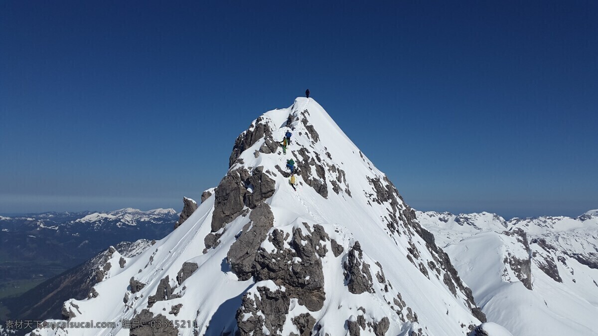 美丽 雪山 山峰 高清 峰顶 山峦 山脉