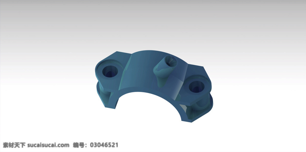 连杆 盖 航空 航天 汽车 机 3d模型素材 建筑模型