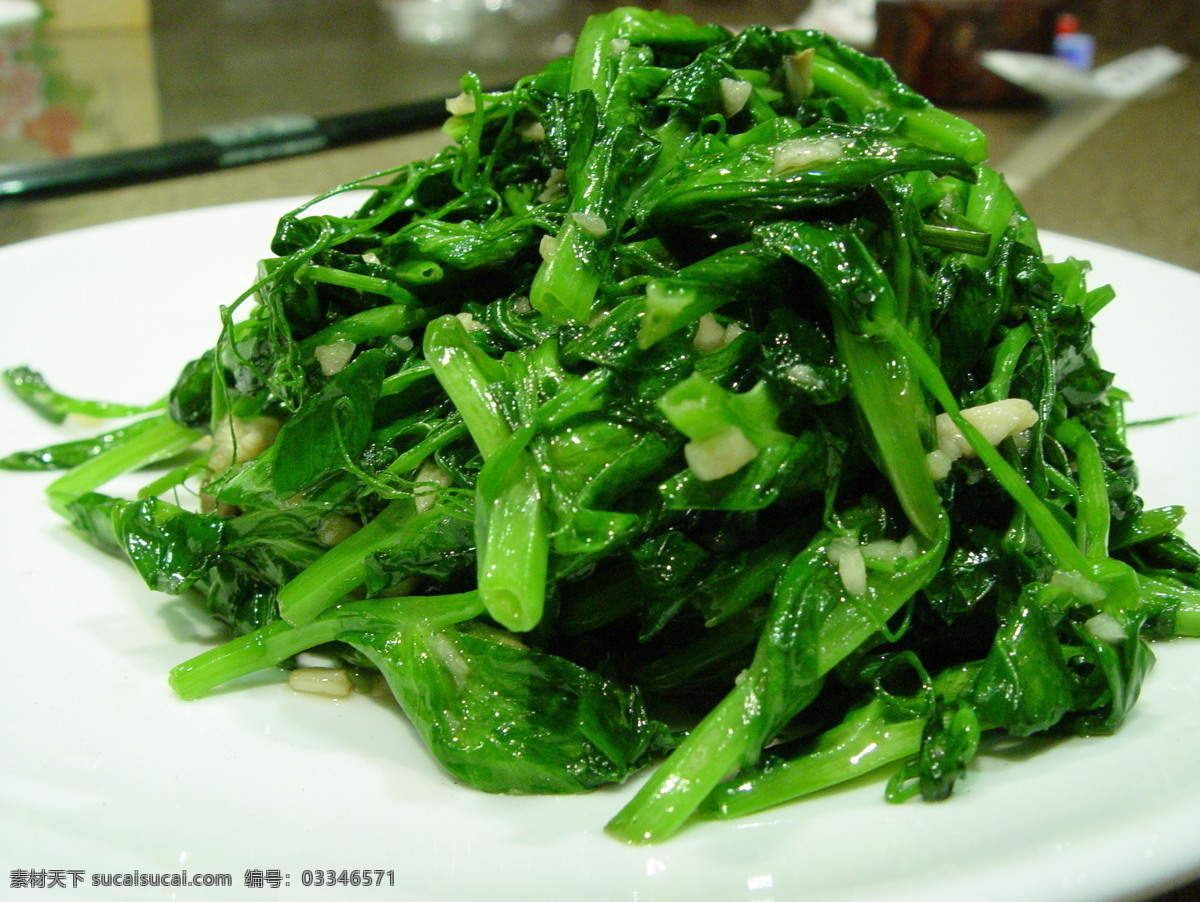 清炒鸡毛菜 清炒 素菜 鸡毛菜 绿叶菜 素斋 传统美食 餐饮美食