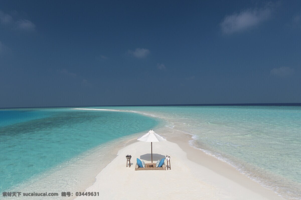 美丽沙滩 美丽 沙滩 桌面 背景 蓝天 白云 海水 摄影专辑 底纹边框 背景底纹