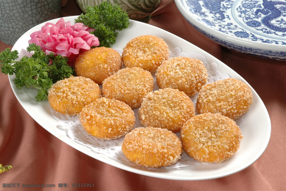 风味南瓜饼 美食 传统美食 餐饮美食 高清菜谱用图