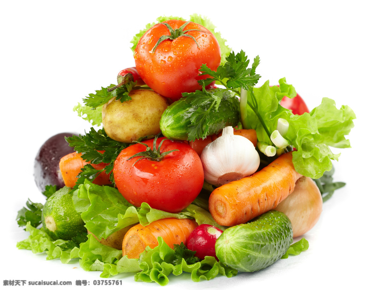 蔬菜背景素材 西红柿 黄瓜 萝卜 青菜 蔬菜 绿色蔬菜 新鲜蔬菜 蔬菜背景 水果蔬菜 餐饮美食 白色