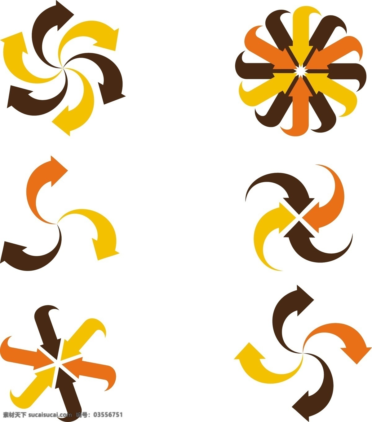 logo 标识 标识标志图标 标志 叠加 多彩 交错 时尚 图标 旋转 线条 矢量 模板下载 小图标 psd源文件 文件 源文件