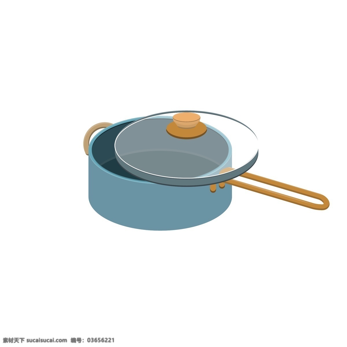 手绘 矢量 扁平 做饭 器具 小 蒸锅 餐具 可爱 小清新 锅 锅盖 厨房用品 透明底免抠