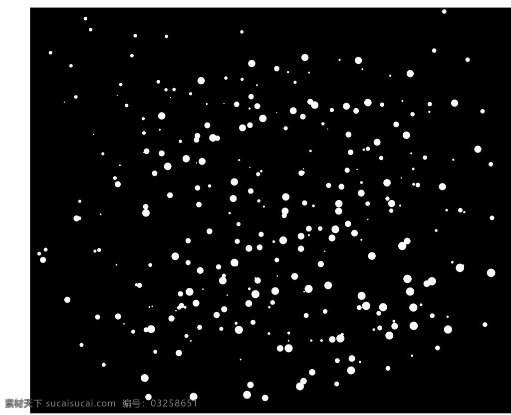 浩瀚星辰 黑白 背景 散乱 银河 调和 矢量素材 其他矢量 矢量