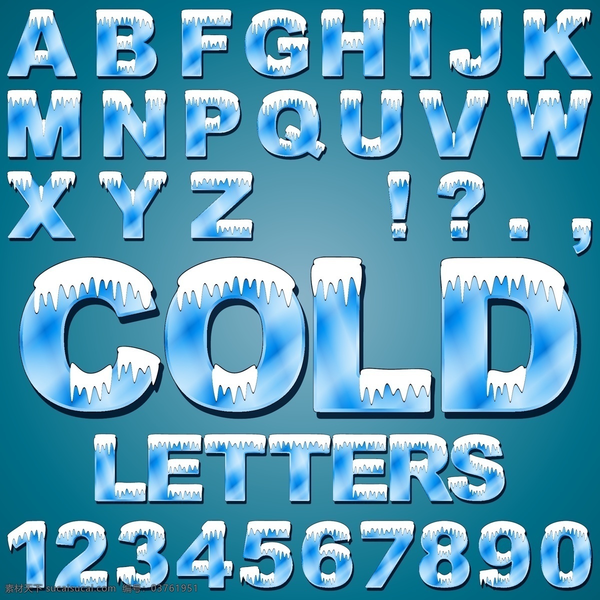 冰雪字体 字体 字体设计 英文字母 字母设计 英文设计