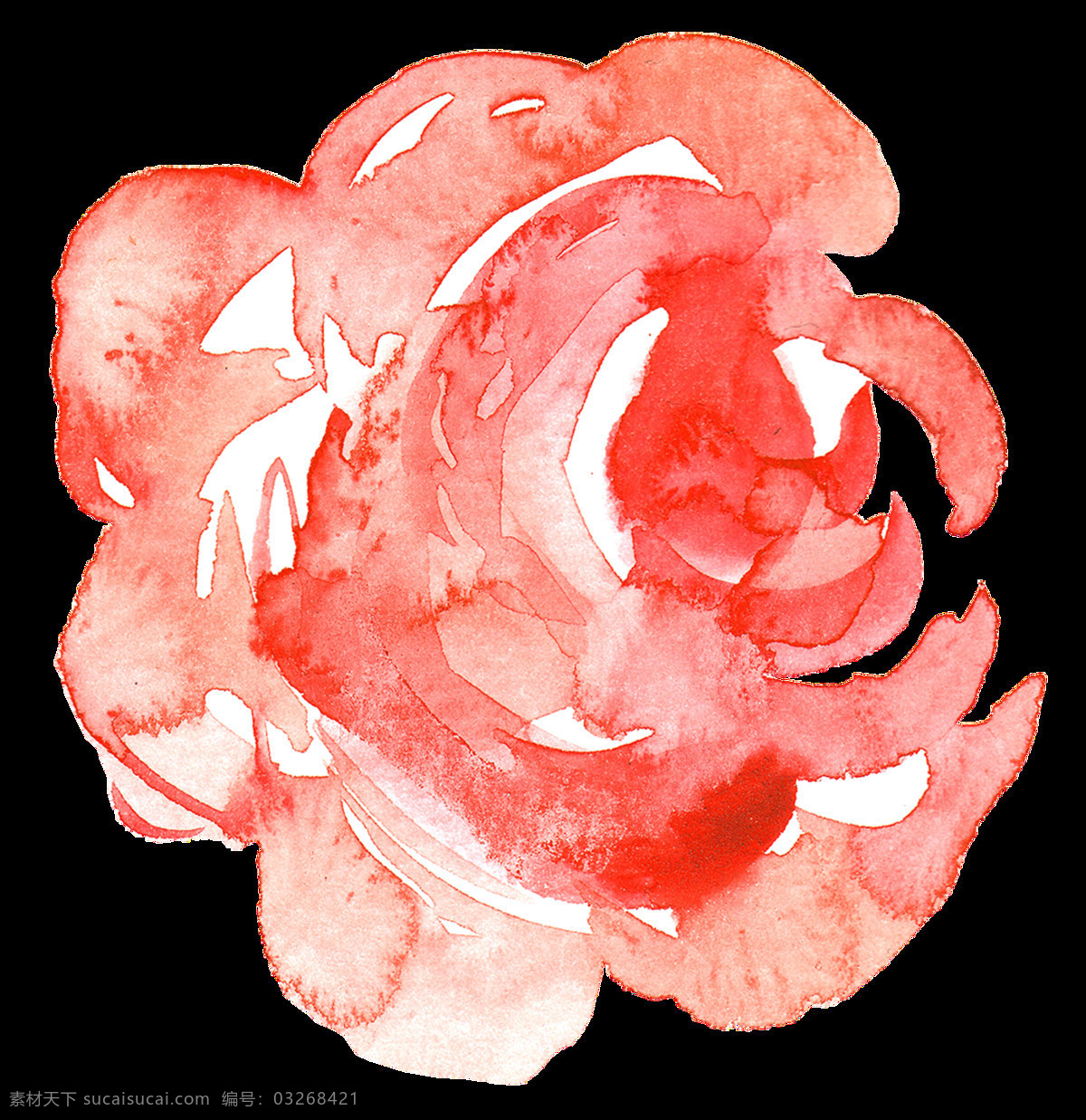 红叶 花蕊 卡通 透明 花心 花束 透明素材 免扣素材 装饰图案