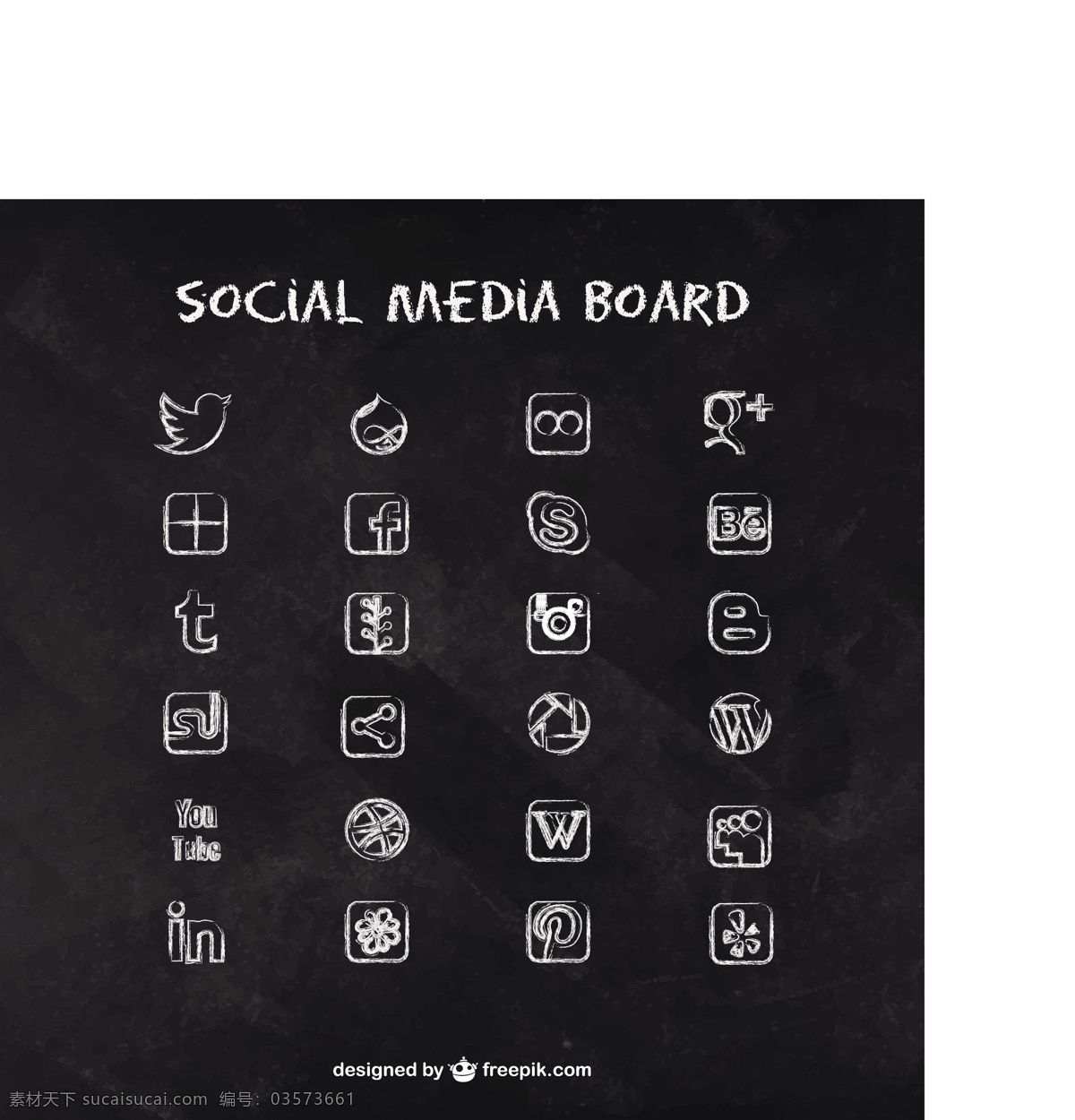 黑板 上 社会 媒体 图标 社交媒体 脸谱网 instagram 社会网络 社会媒体图标 推特 脸谱网图标 youtube 社会图标 谷歌 网络 skype 推特图标 黑色