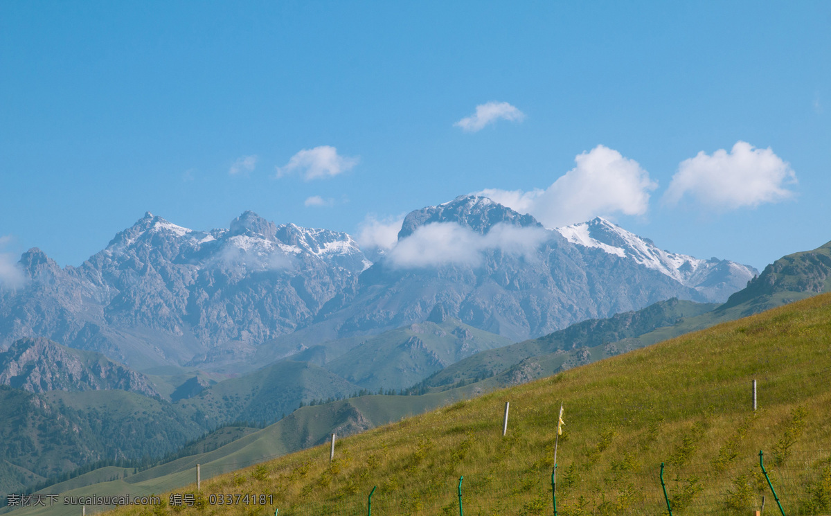 青海 卓尔 山 风景