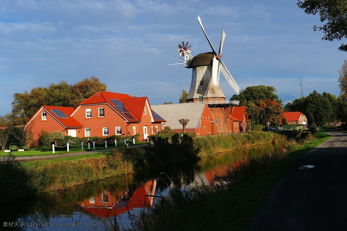 荷兰风车 风车 风车建筑 风车磨坊 异国风情 建筑工程 园林景观 建筑园林 建筑摄影