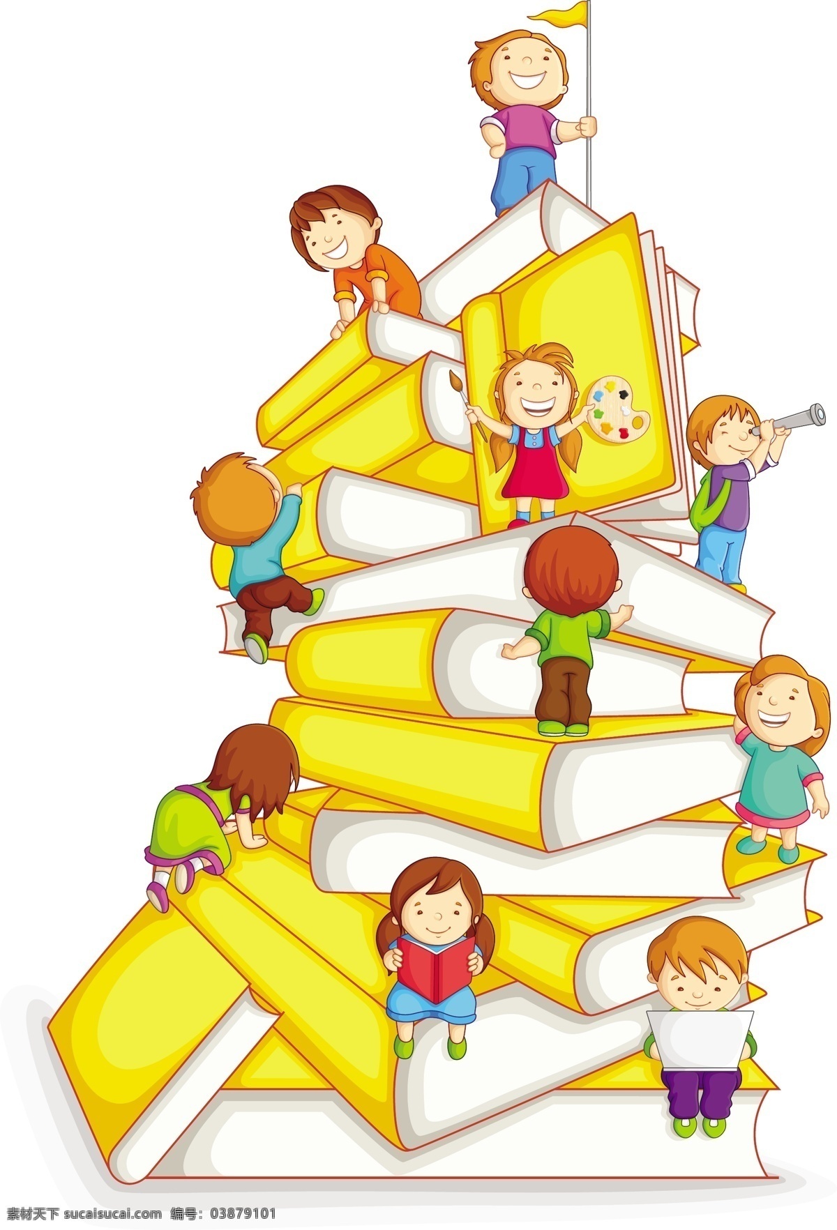 儿童教育 儿童读书 儿童读物 读书 学习 阅读 教育 书本 图书 education 图书logo 卡通设计