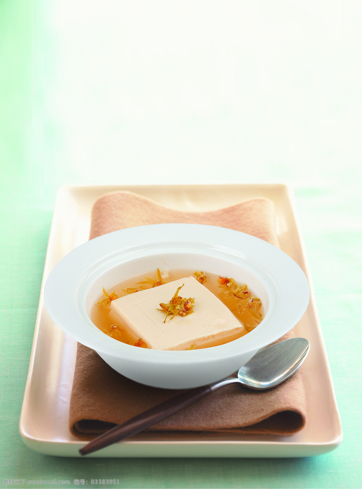石斛花炖豆腐 餐饮 美食 菜谱 传统美食 餐饮美食