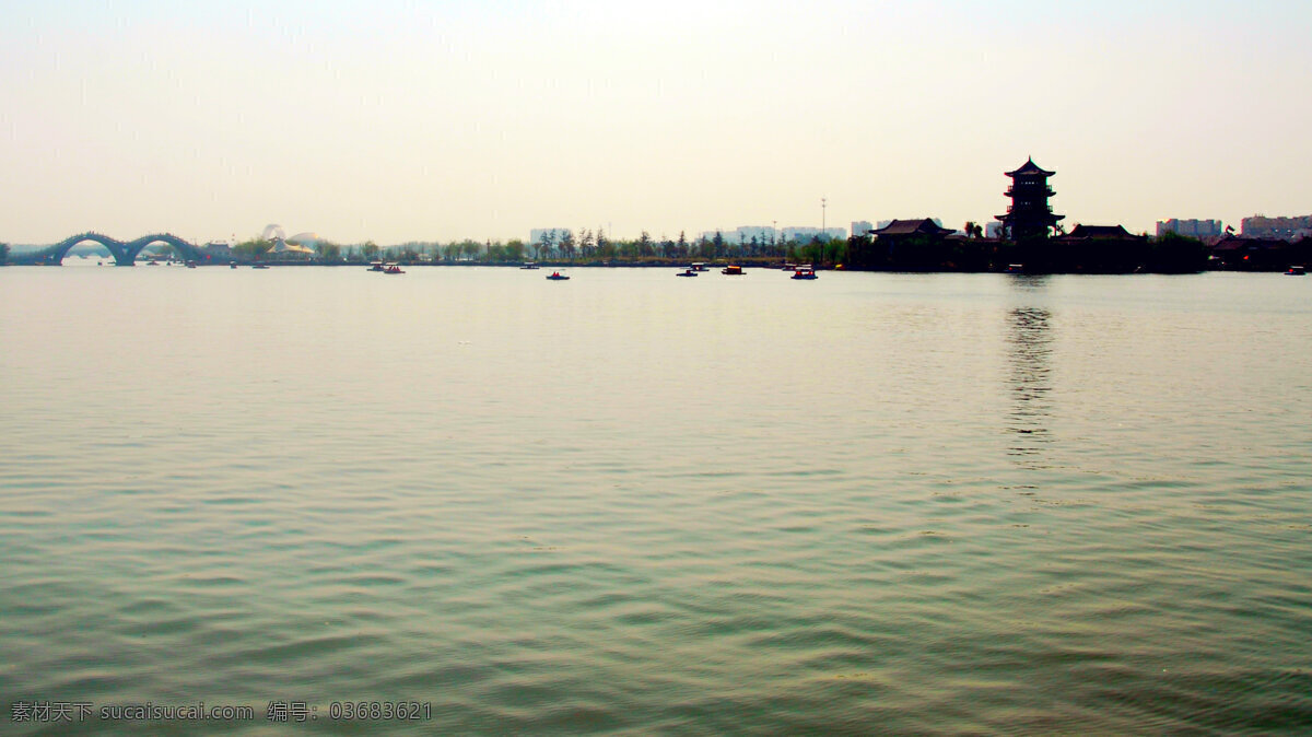 东昌湖 光岳楼 东昌府 聊城 城墙 城门 风景 风光 湖 水城 城市风光 国内旅游 旅游摄影