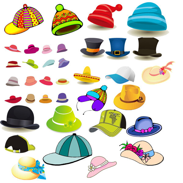 各种 帽子 大全 分层 女士帽子 男士帽子 绅士帽子 太阳帽子 沙滩帽子 棒球帽子 波西 米亚 风格 手绘帽子 可爱帽子 小孩帽子 老人帽子 毛线帽子 淑女帽子 白色