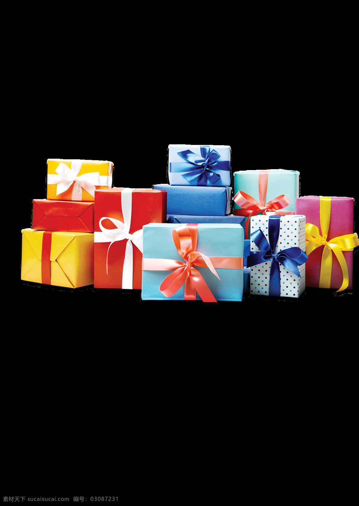 堆 生日 礼物 礼盒 礼盒图片素材 促销海报元素 打开的礼盒 礼品袋 节日丝带 节日 设计素材 元素素材 其他素材 一堆 生日礼物 节日素材礼品