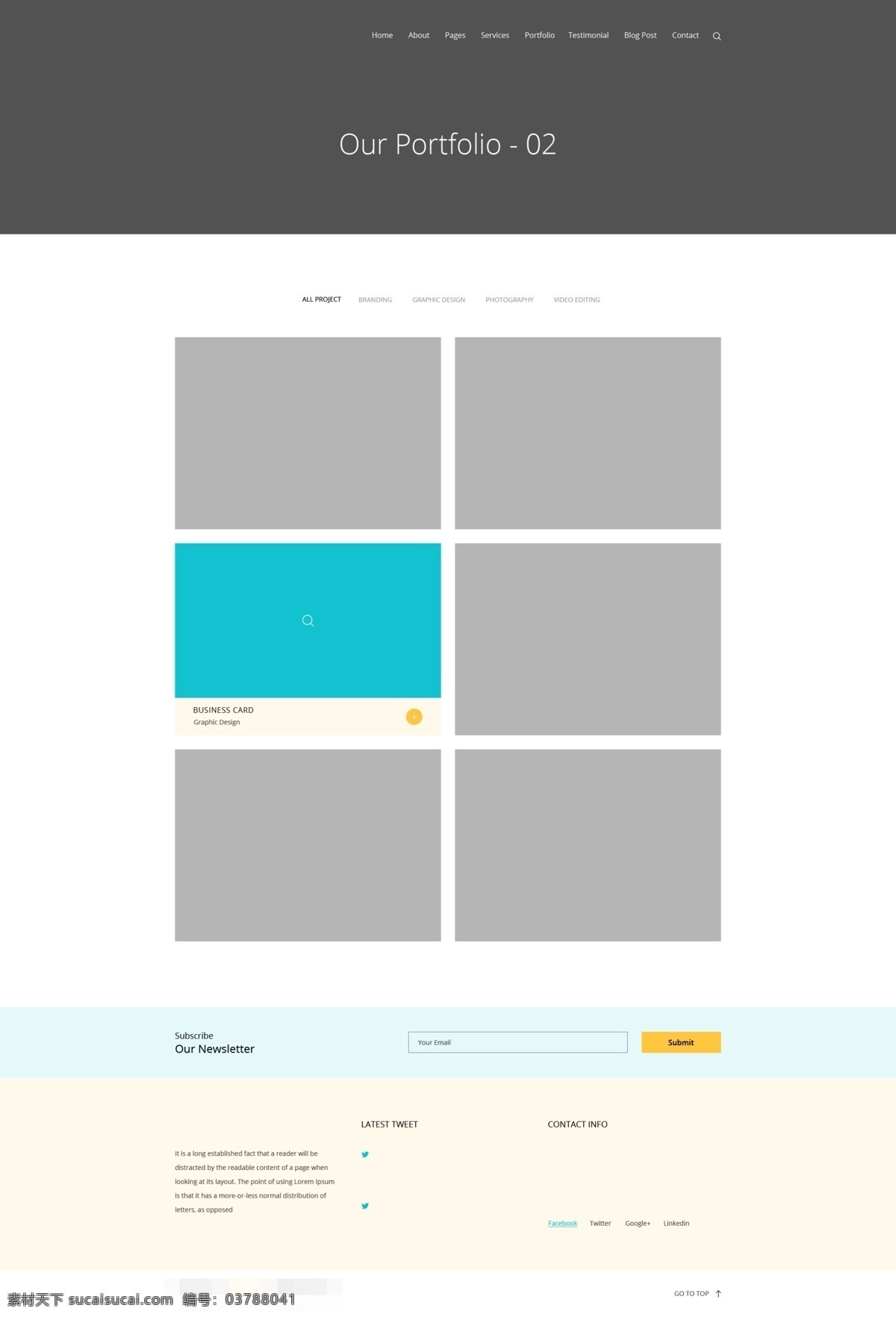 用途 网站 产品 组合 展示 页面 模板 蓝色 创意 产品展示 网页模板 欧美 灰色 网格 模块 网站设计 国外模板 网页ui psd格式