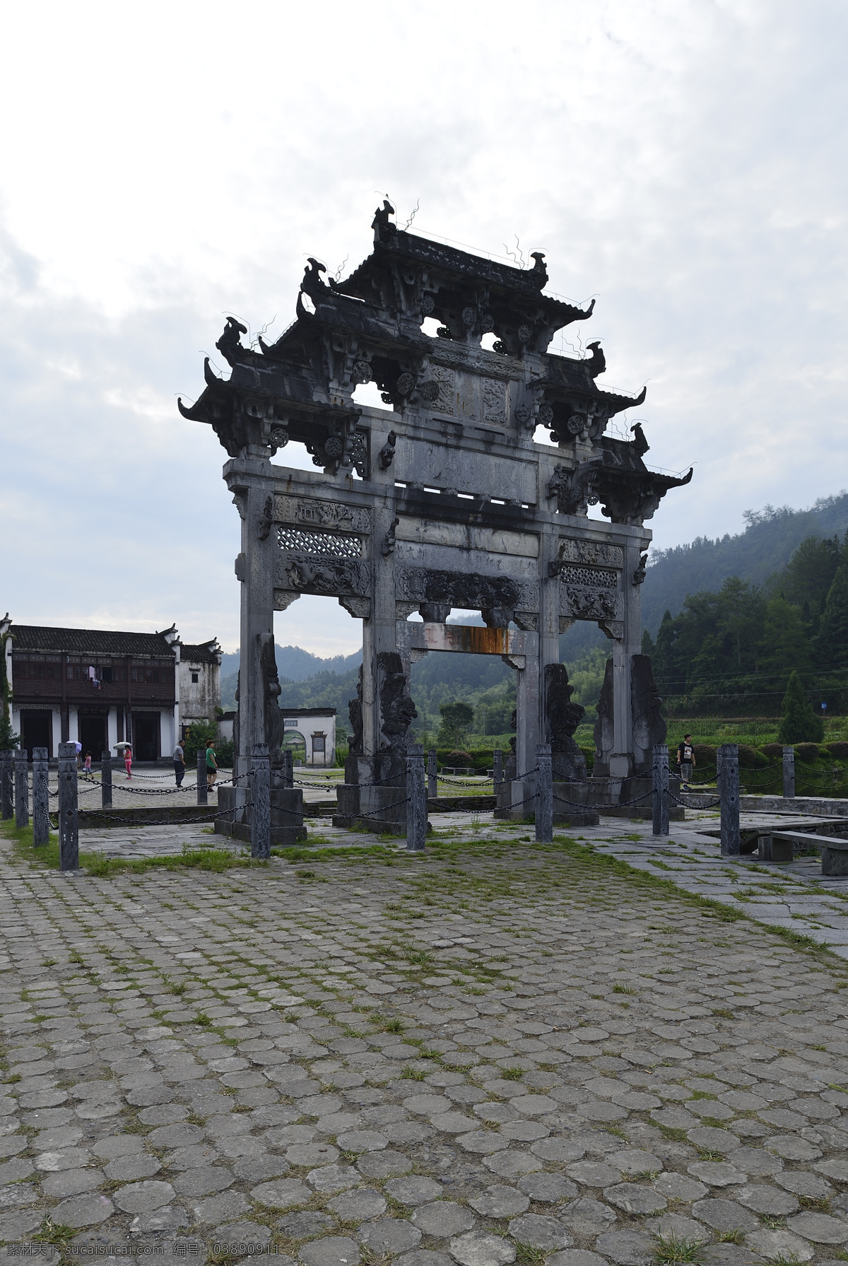 安徽 宏村 西递 安徽风景 黟县风光 西递旅游 民族建筑 老宅 古村 牌坊 旅游摄影 人文景观