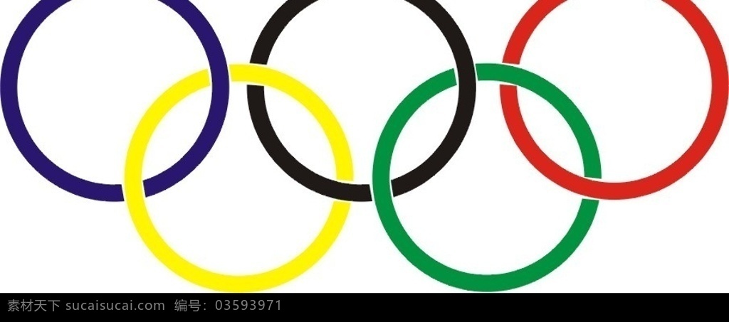 奥运五环 运动奥运 其他矢量 矢量素材 图标 矢量图库