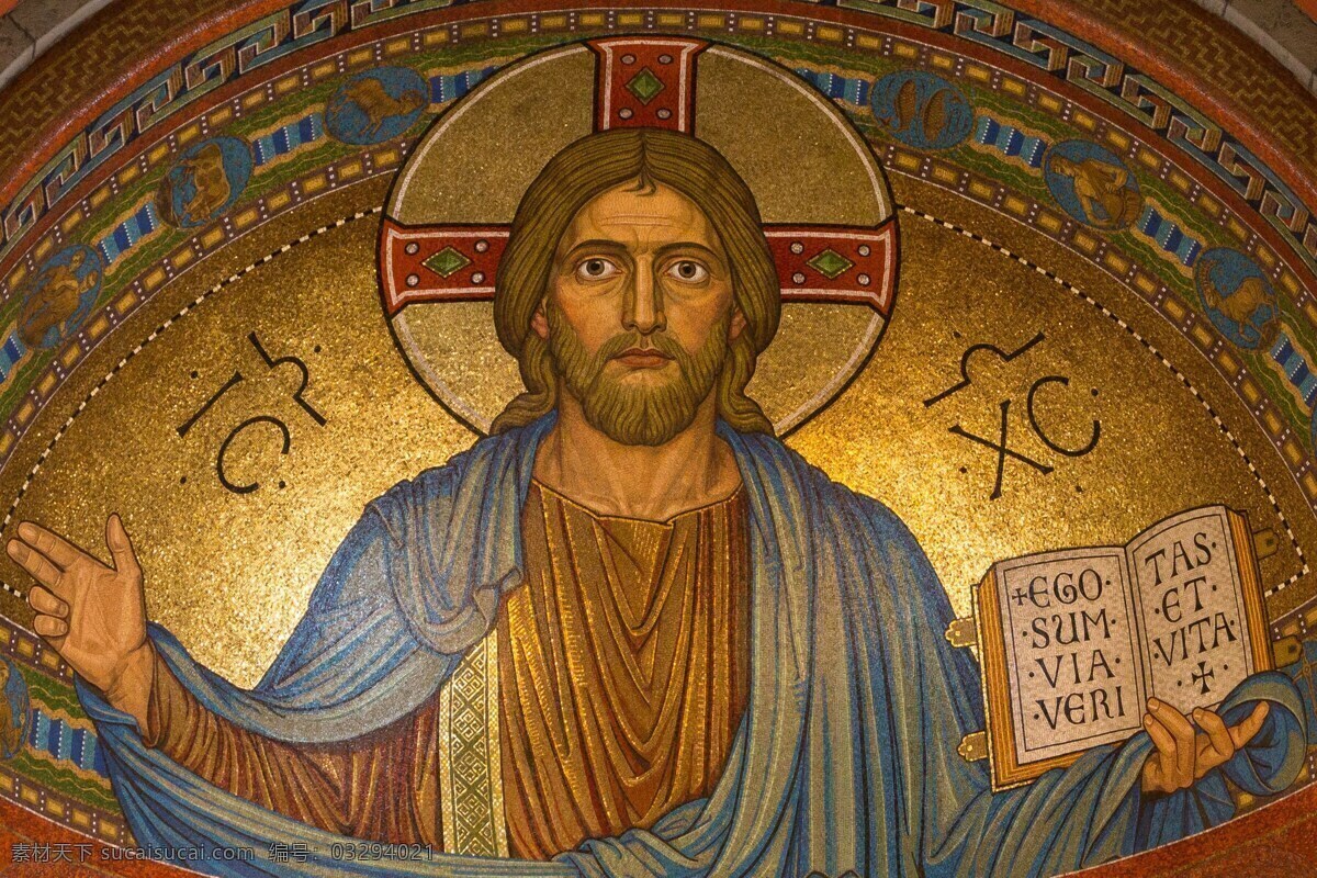 基督耶稣 基督 耶稣 宗教 马赛克 复活节 黄金 玛丽亚 laach 金 耶稣基督 信仰 教会 文化艺术 宗教信仰