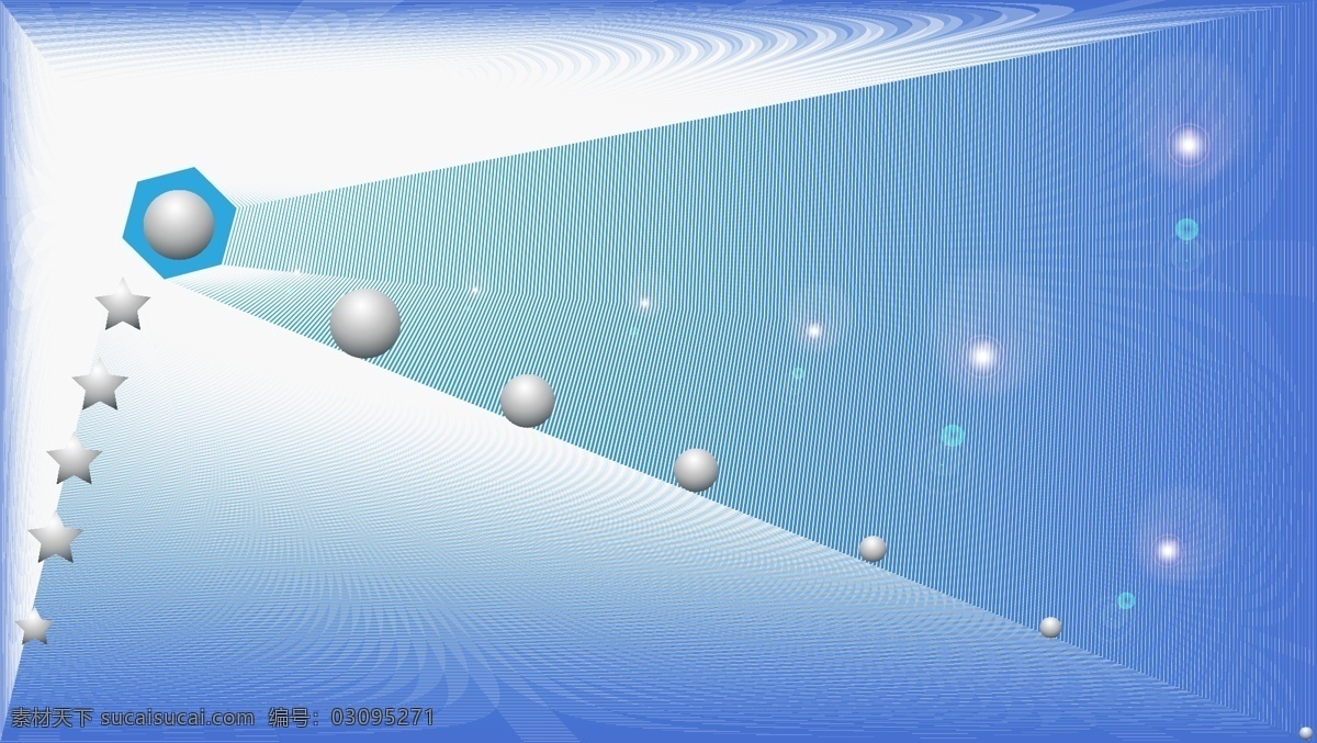 蓝白 交替 科技 素材图片 蓝色 兰色 蓝底 兰底 矢量 可修改 宣传 海报 线形 五角星 现代科技 科学研究