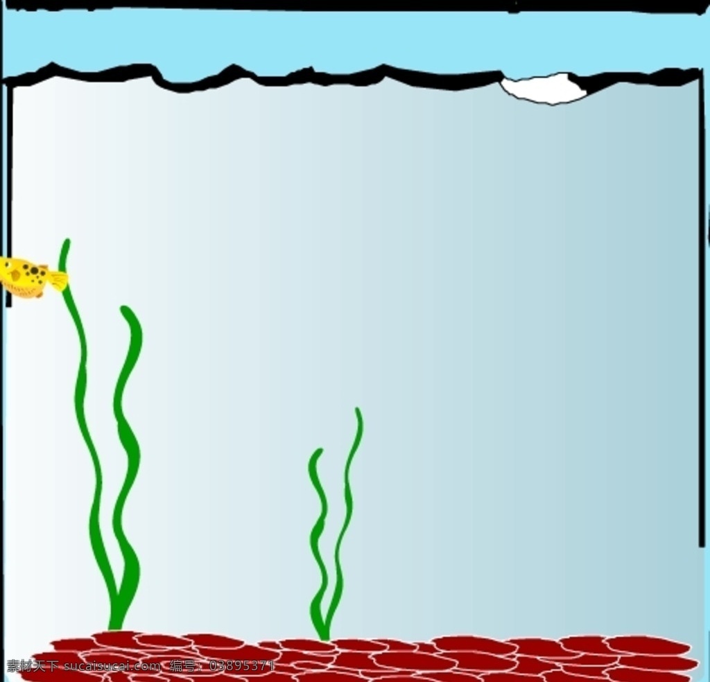游动的鱼 鱼 flash 源文件 鱼矢量图 矢量图 动画 多媒体 动画素材 fla