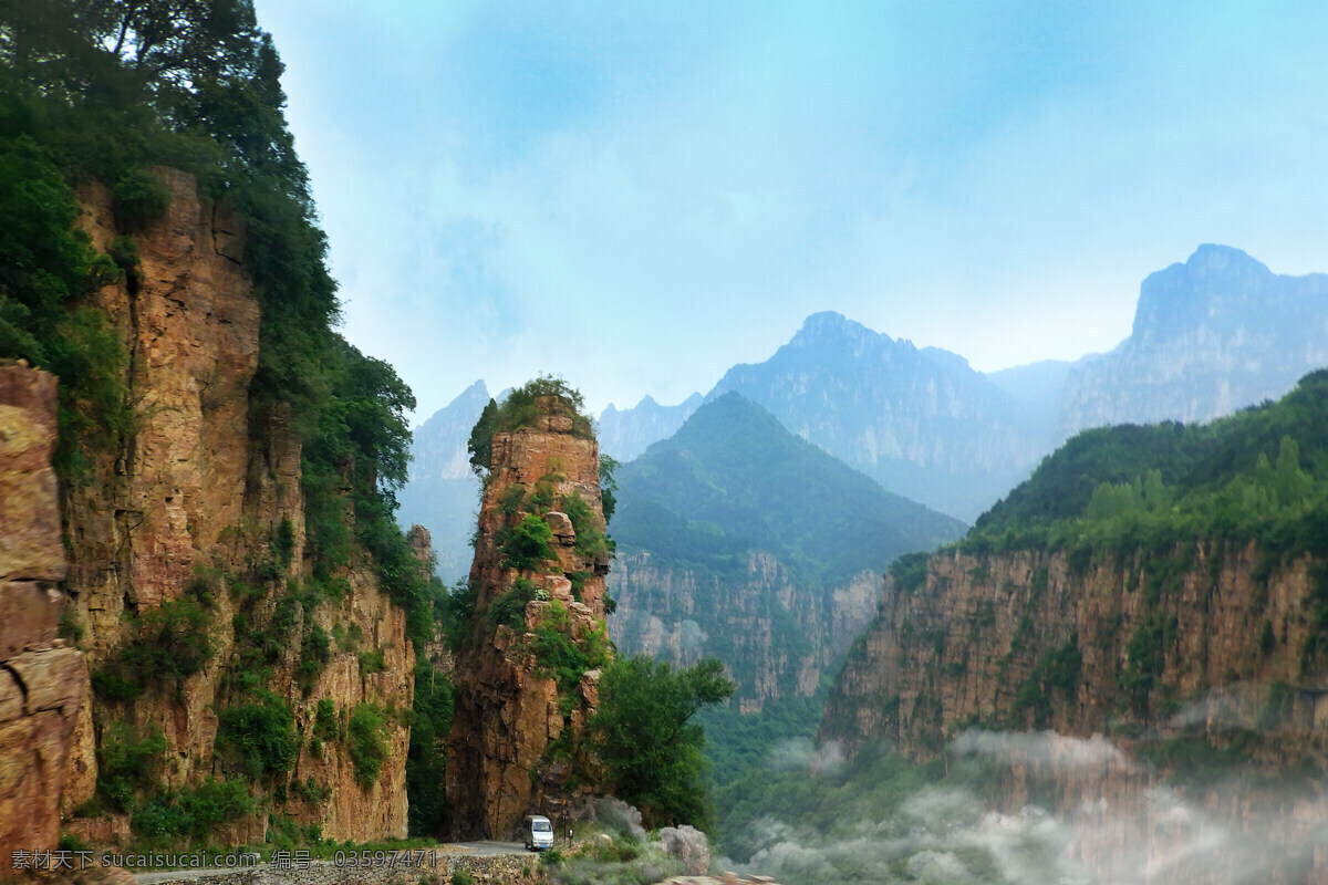 太行山大峡谷 河南 旅游摄影 山 壮观 自然风景