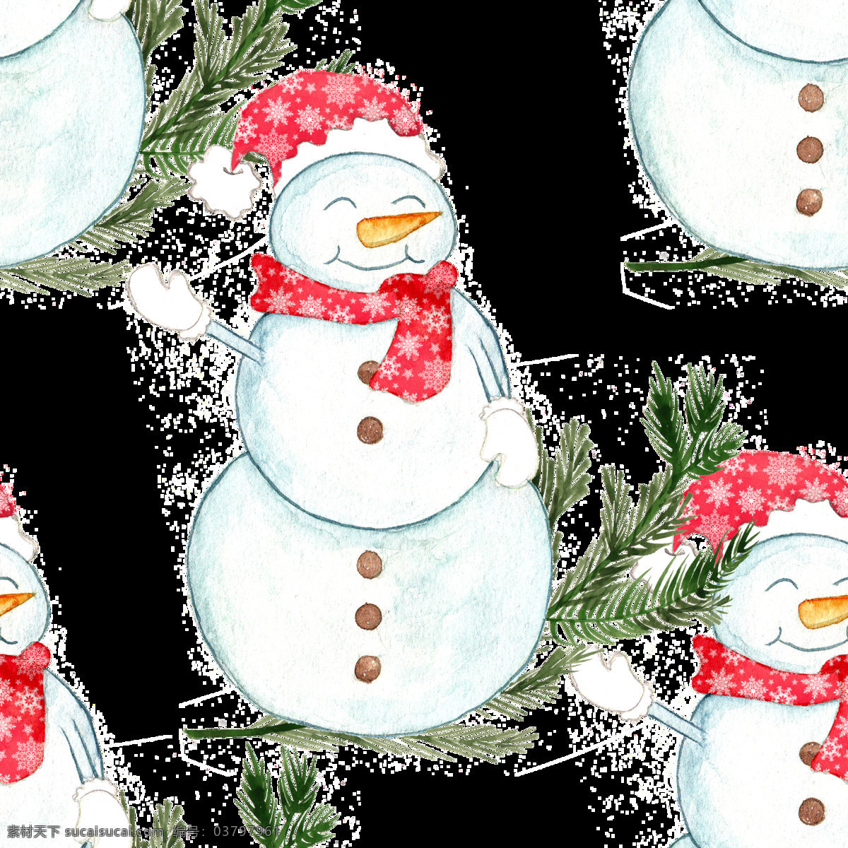 可爱 雪人 明 卡通 抠图专用 装饰 设计素材