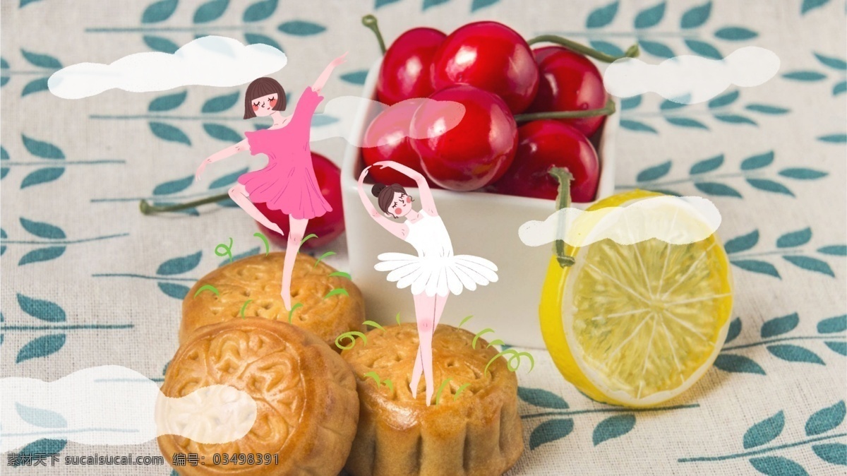 趣味 创意 中秋 图 插画 节日节气