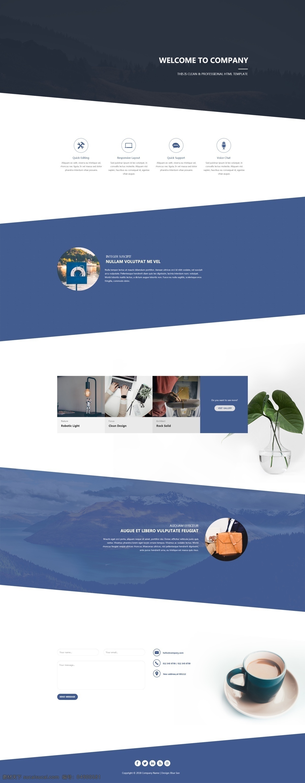设计公司 网页设计 网页素材 网站模板 界面排版