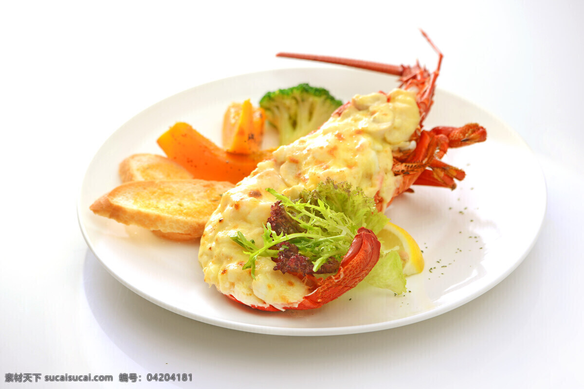 布列塔尼 奶油 芝士 焗 龙 焗龙虾 菜照 美食 西餐美食 餐饮美食