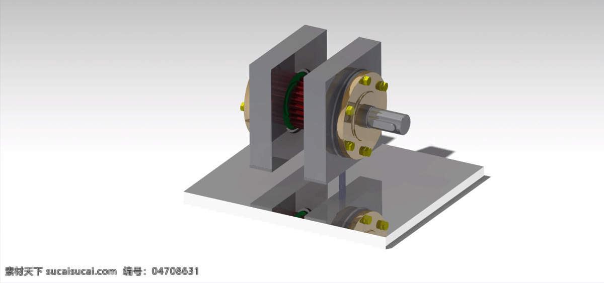 装配 机械设计 3d模型素材 电器模型