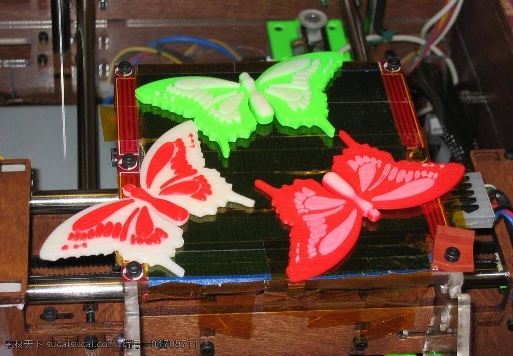 butterfly thinner 3d模型素材 3d打印模型