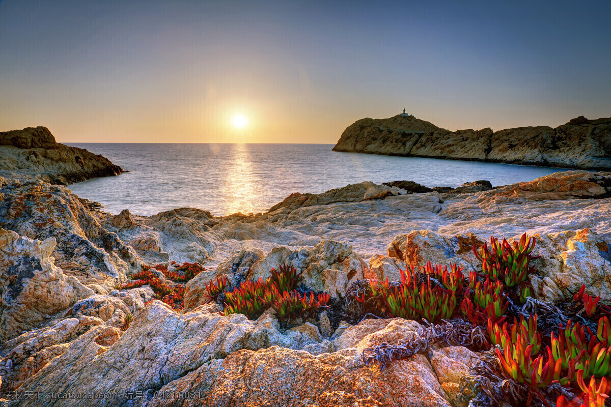 景区 背景 素材图片 岛屿 太阳 天空 湖水 大海 石头 植物 景观 自然风光 休闲旅游 山水风景 风景图片