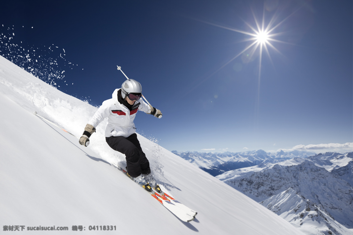 雪地 滑雪 时尚 人物 天空 雪山 冬天 自然风光 人物摄影 人物素材 职业人物 生活人物 滑雪图片 生活百科